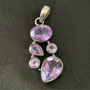 925 Sterling Silver Hand Made Necklace Pendant